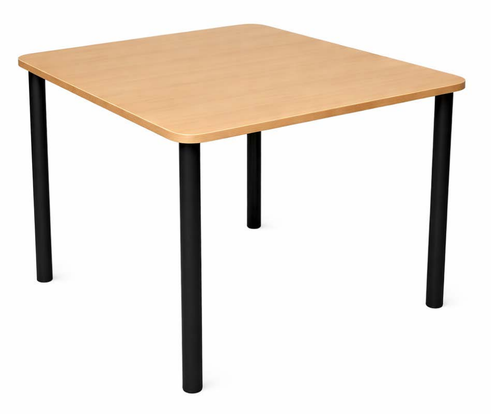 Modular Positional Tables Fixed Square 4 Leg Table | AHS Inc